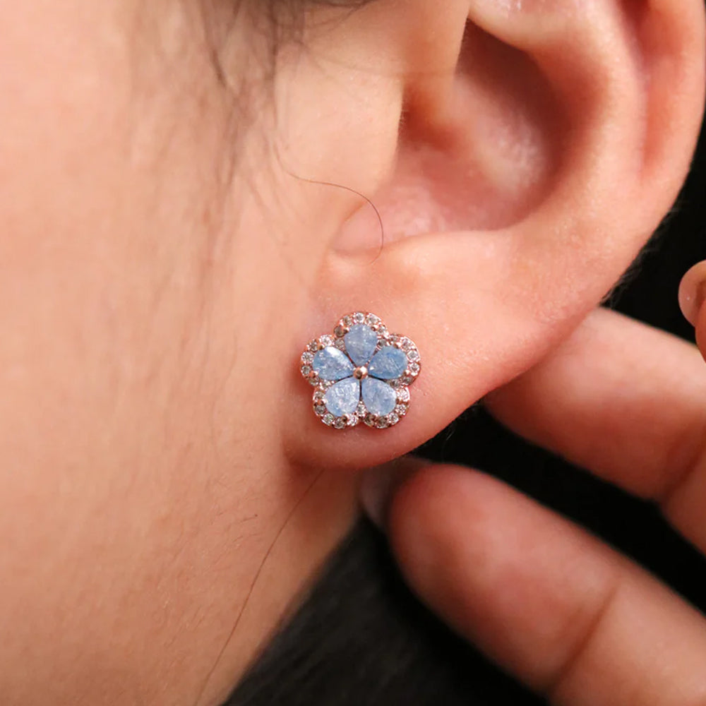 Flower earrings