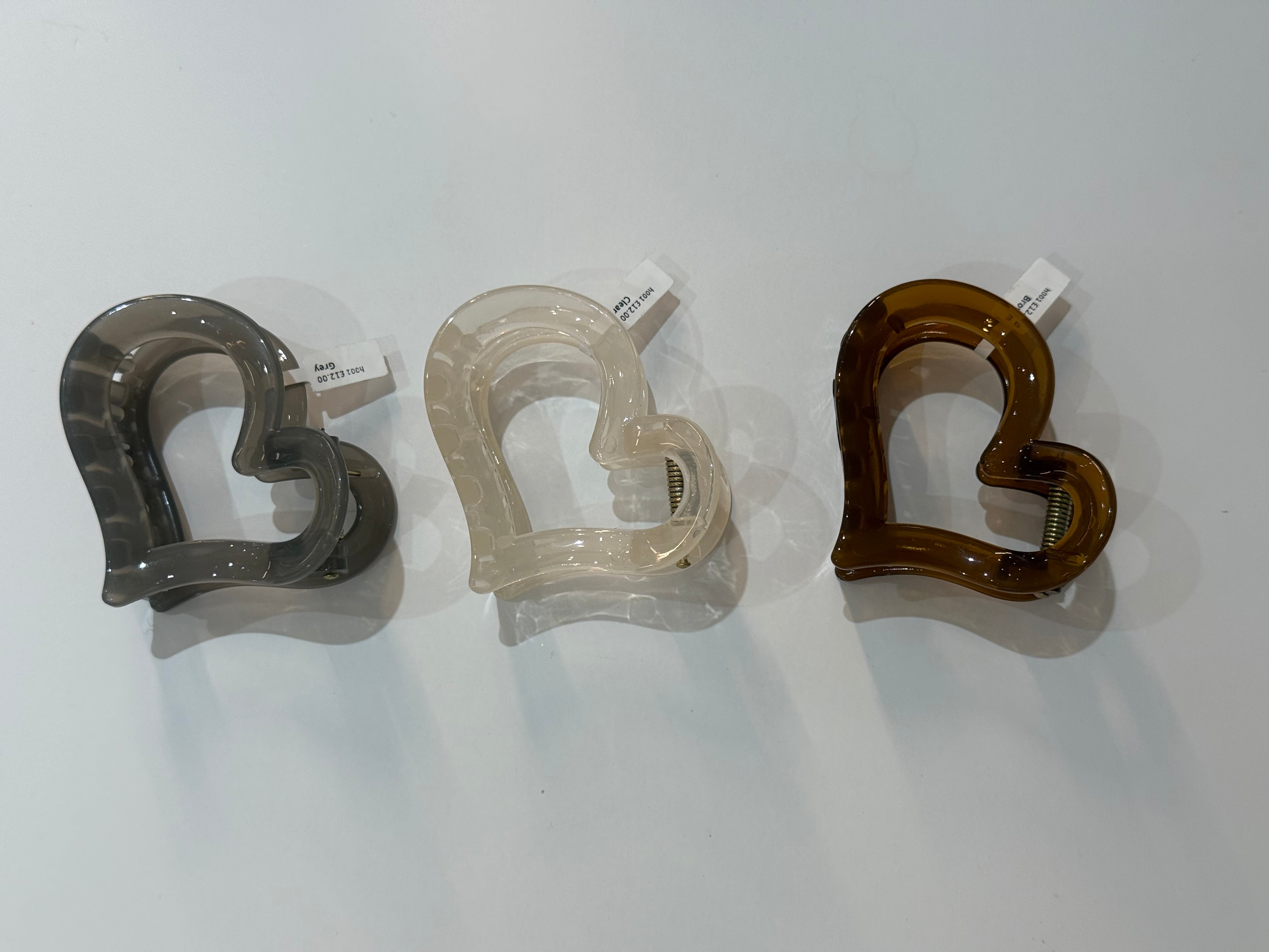 Heart hair clip h060