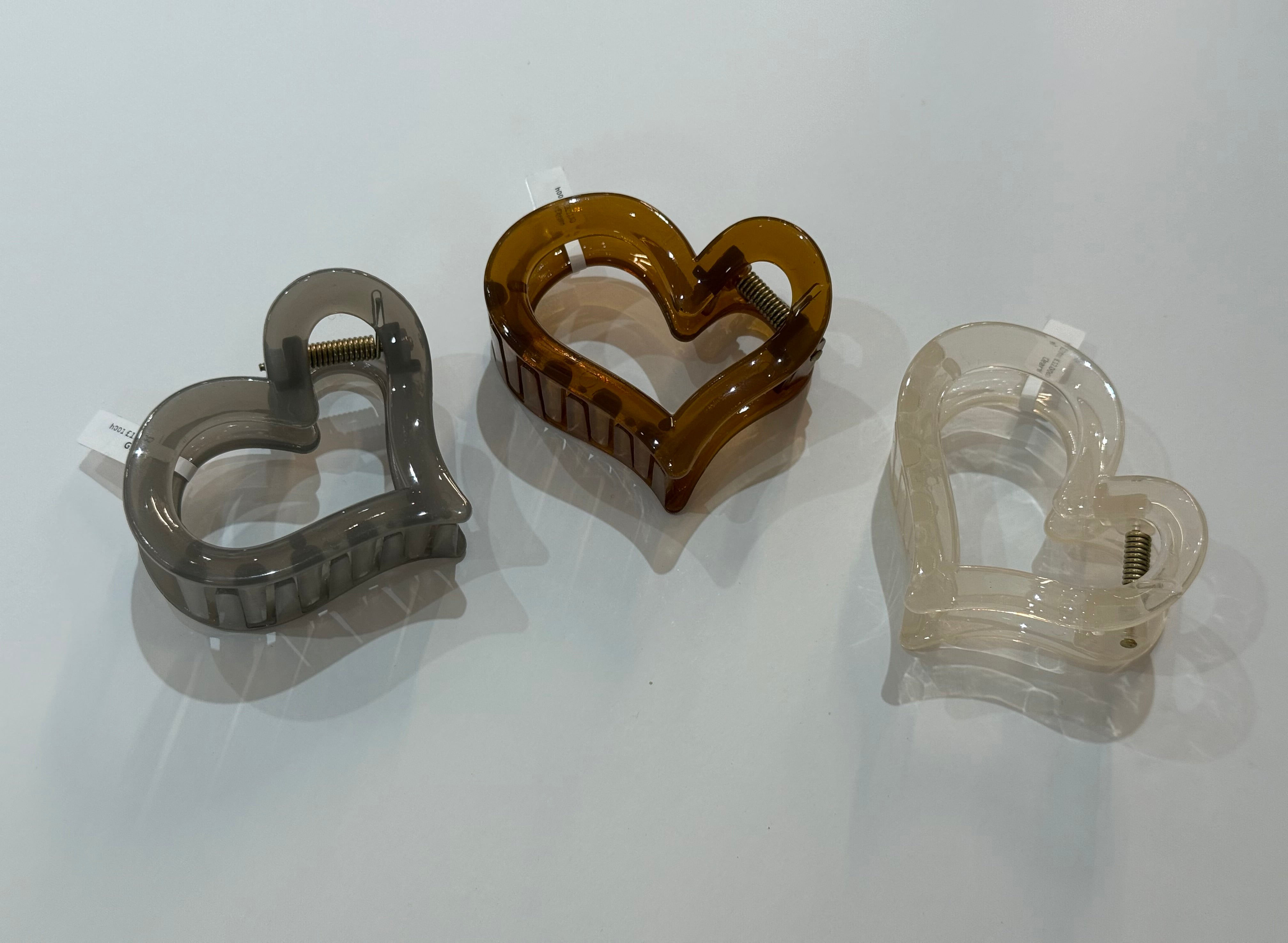 Heart hair clip h060