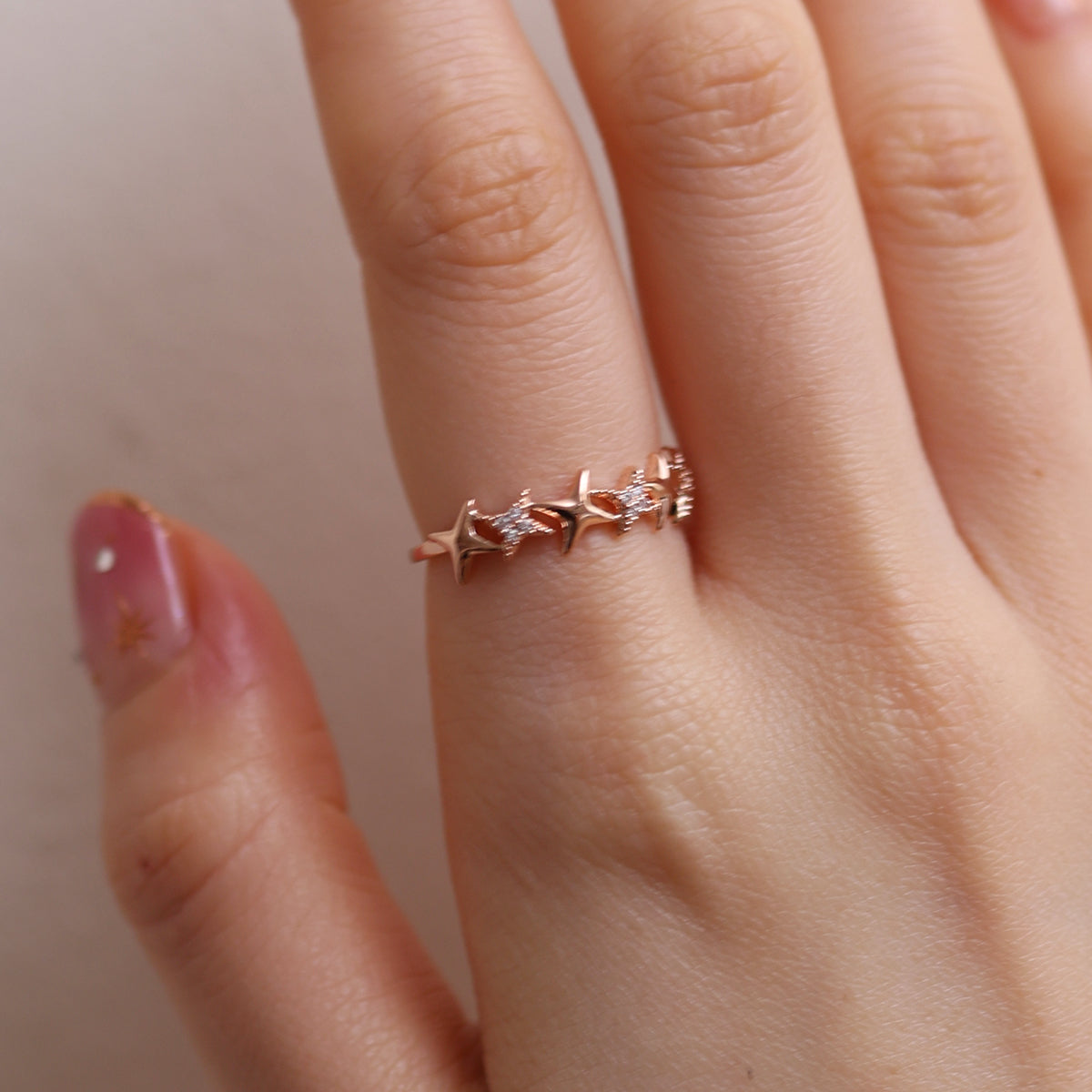 Star shine ring