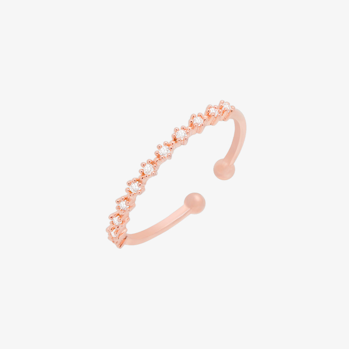 Sparkling Cubic Ring