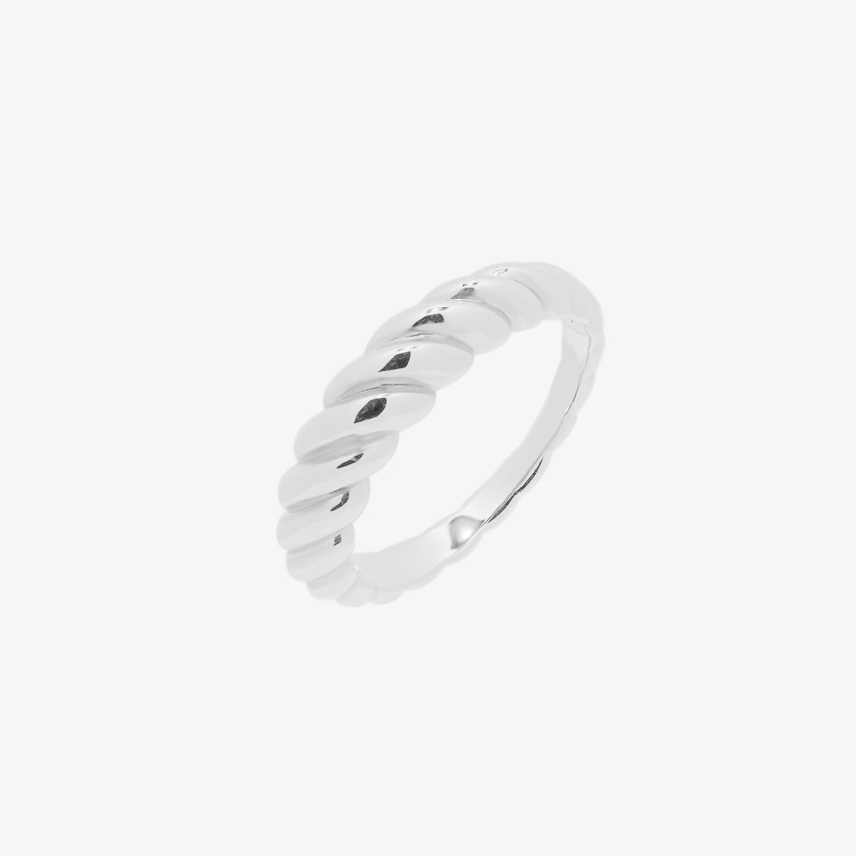 Oval Shaped Screw Band Ring