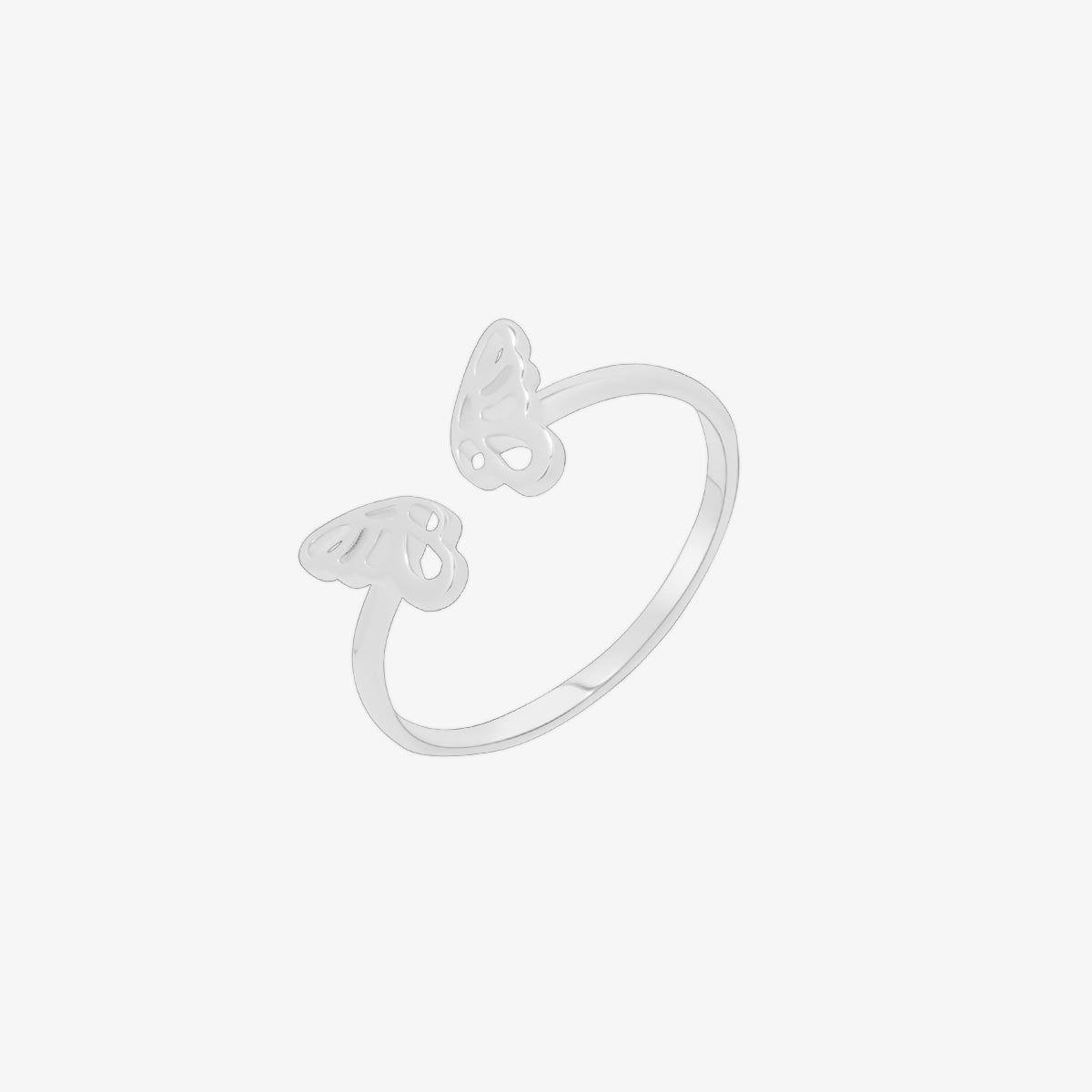Butterfly wing ring