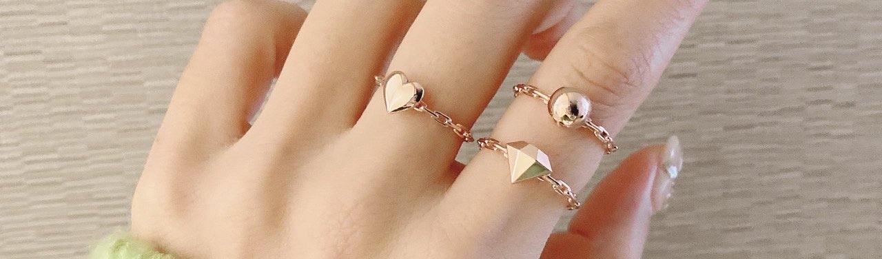 14k Solid gold ring - NABILONDON