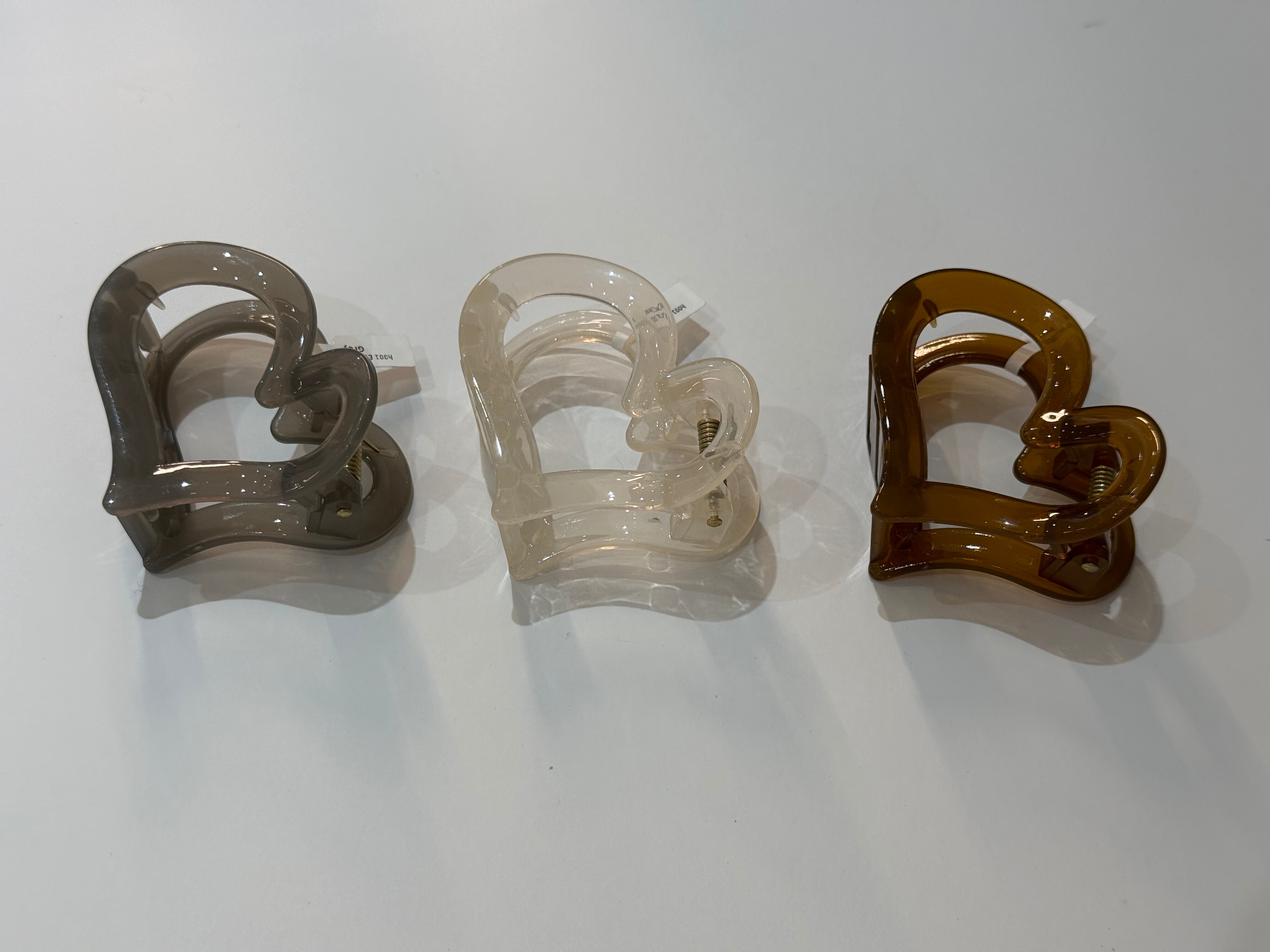 Heart hair clip h060