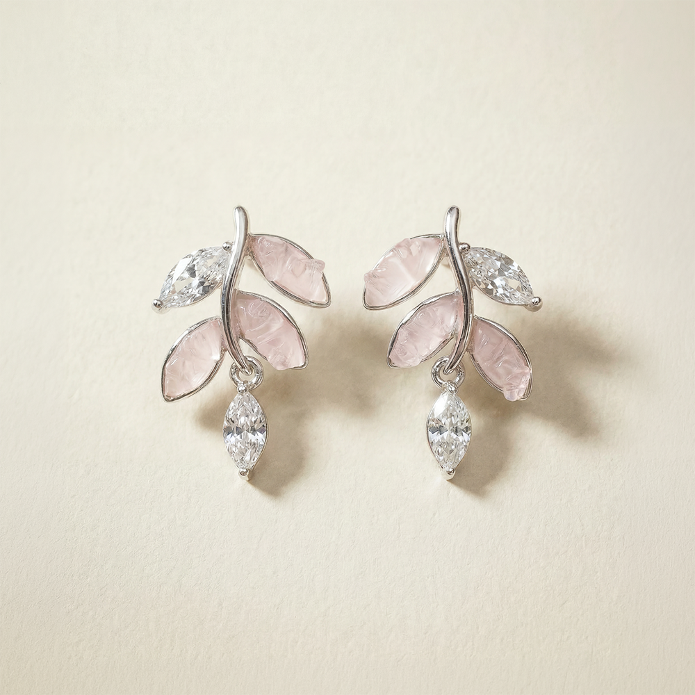 Verdant Marquise Cascade Earrings