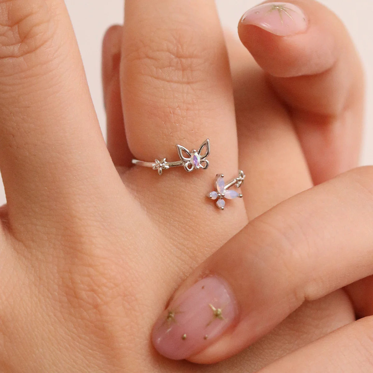 Moonstone Set In Silver