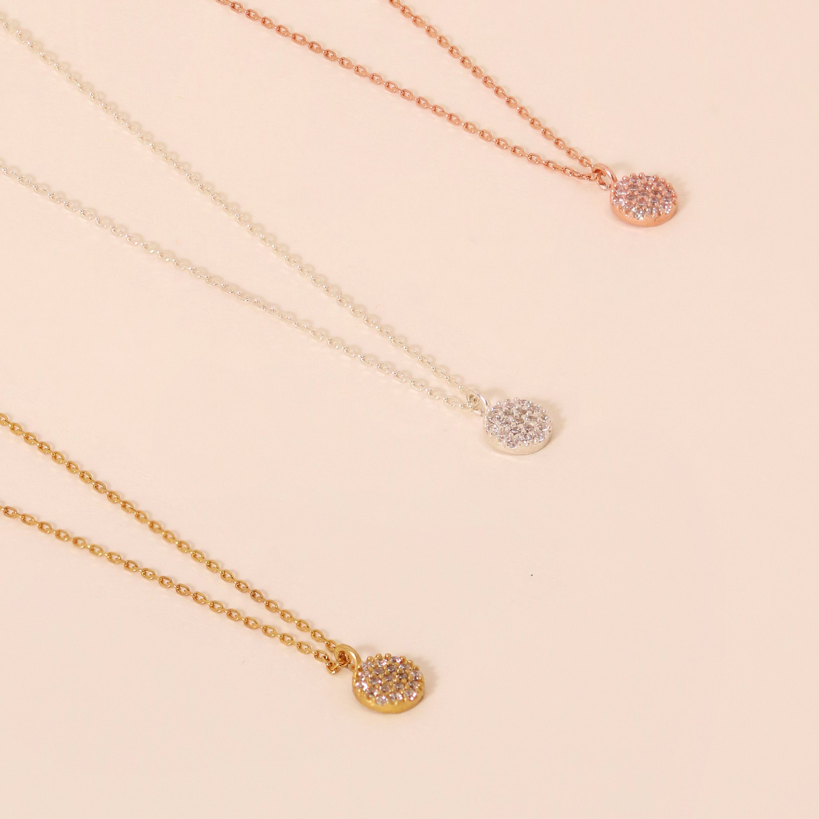 White Topaz Sparkle Set in Silver