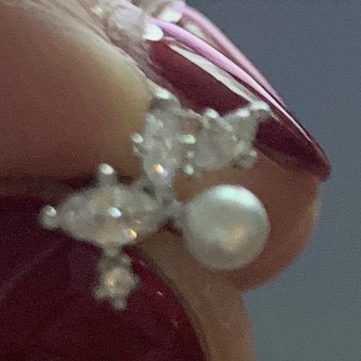 Pearl wing piercing - NABILONDON
