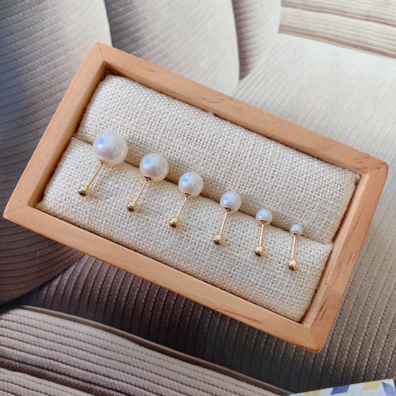 Fresh water pearl barbell - NABILONDON