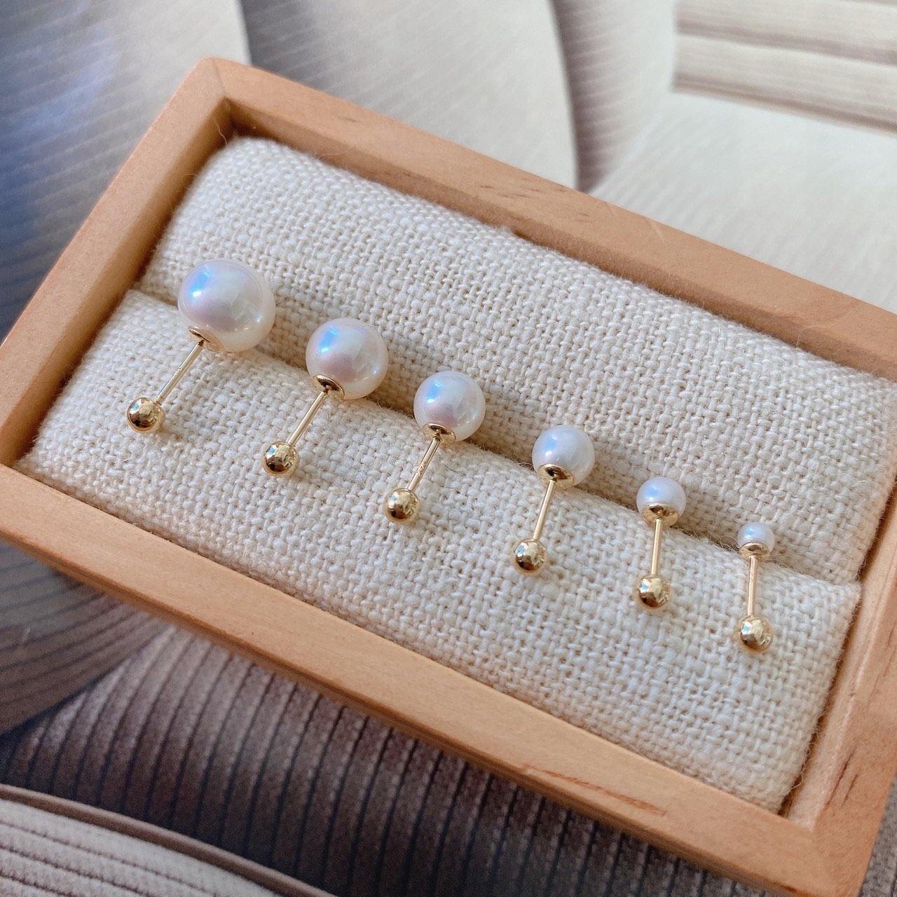 Fresh water pearl barbell - NABILONDON