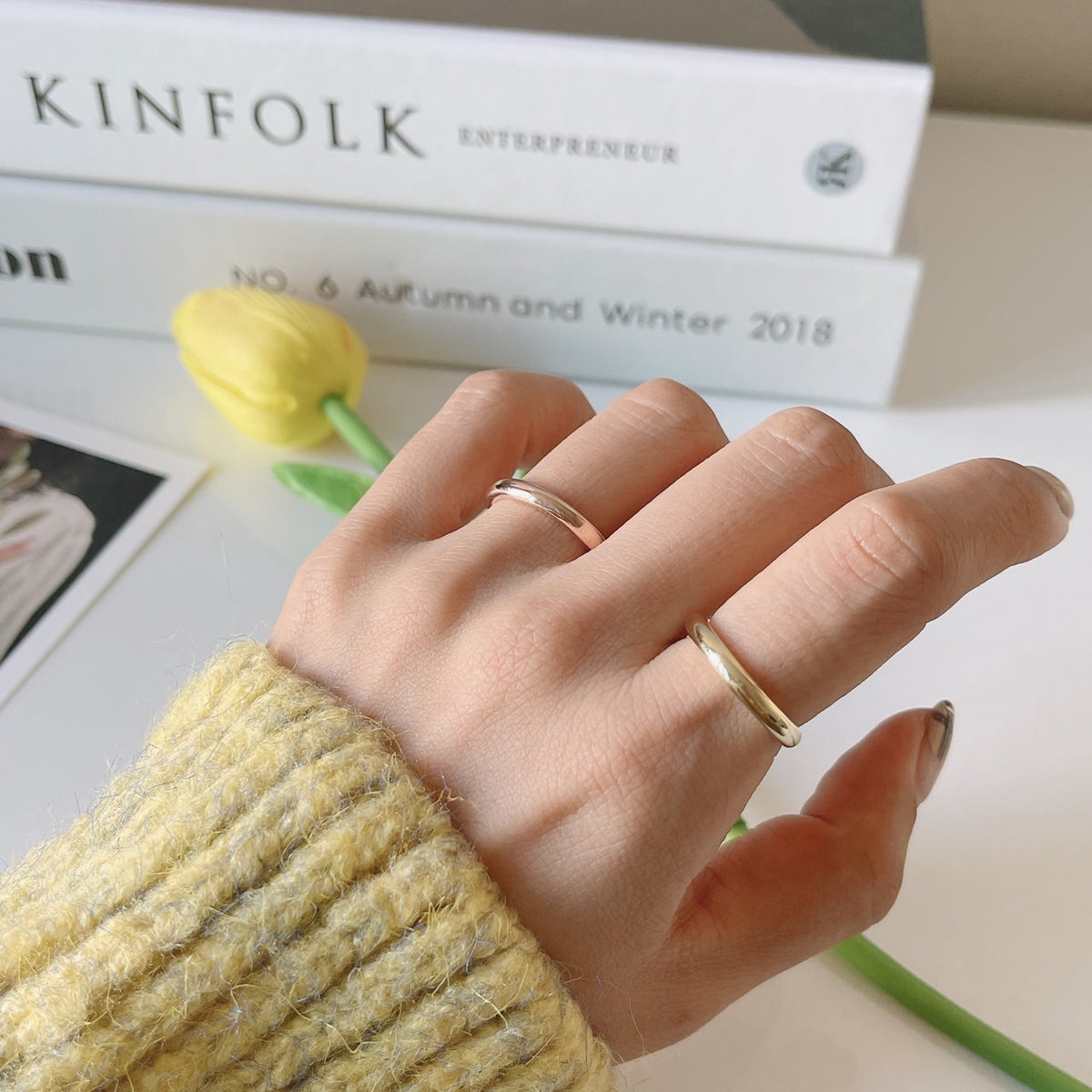 Polished ring
